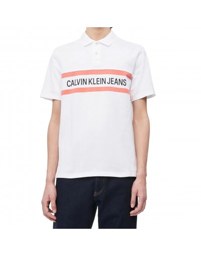 Calvin Klein Polo marškinėliai trumpomis rankovėmis Polo marškinėliai