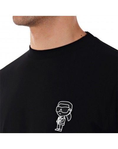 Karl Lagerfeld Marškinėliai ilgomis rankovėmis Marškinėliai