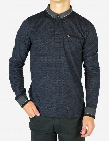 Benson & Cherry Polo marškinėliai ilgomis rankovėmis Polo marškinėliai